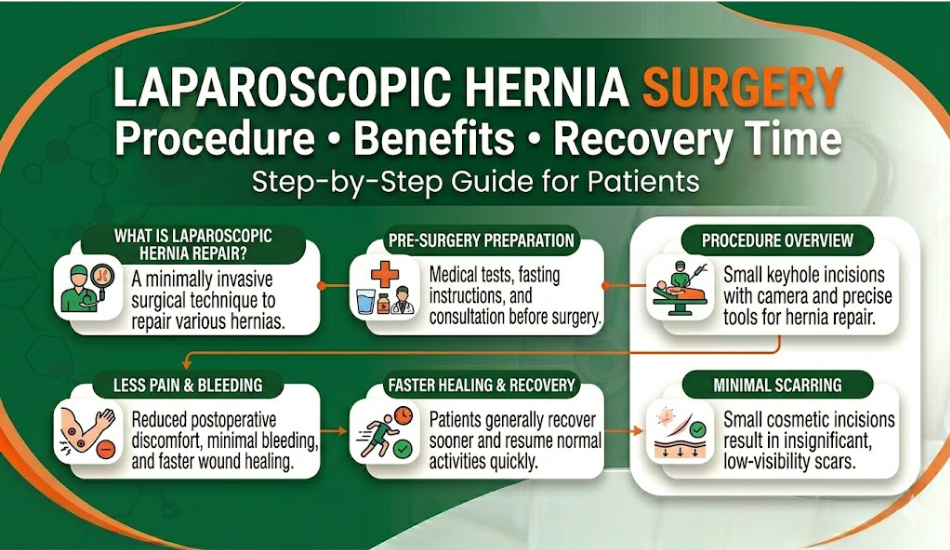 Laparoscopic Hernia Surgery: Procedure, Benefits, and Recovery Time