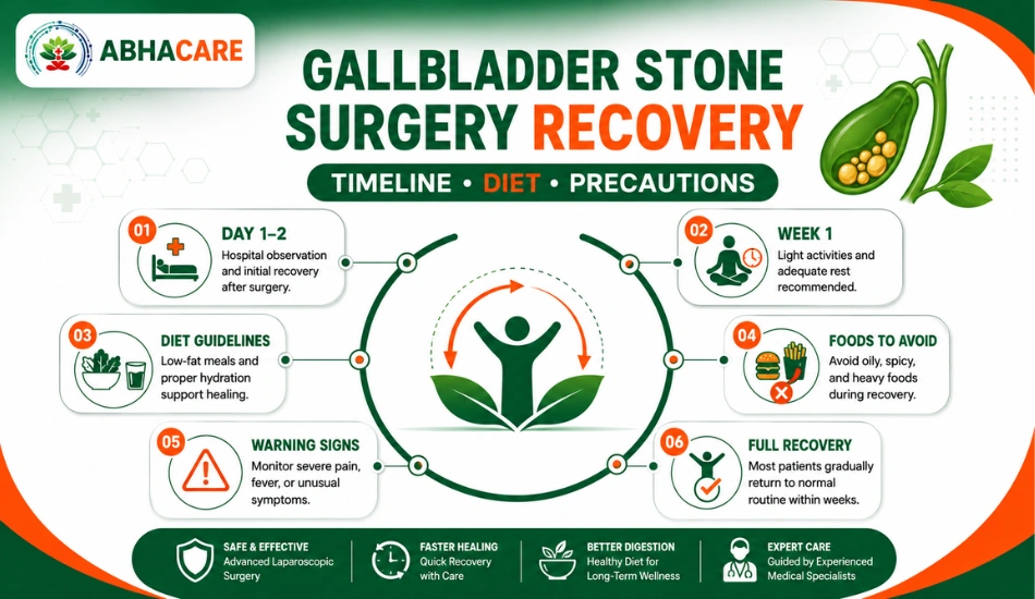 Gallbladder Stone Surgery Recovery: Timeline, Diet & Precautions