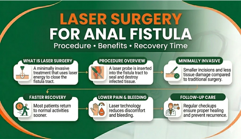 Laser Surgery for Anal Fistula: Procedure, Benefits, and Recovery Time